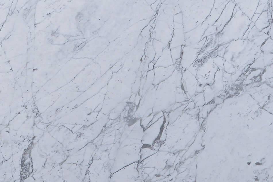 Tipos de mármore: Carrara.
